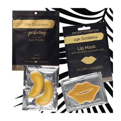 Active Gold Lip Mask - 24K Goddess Single Pack
