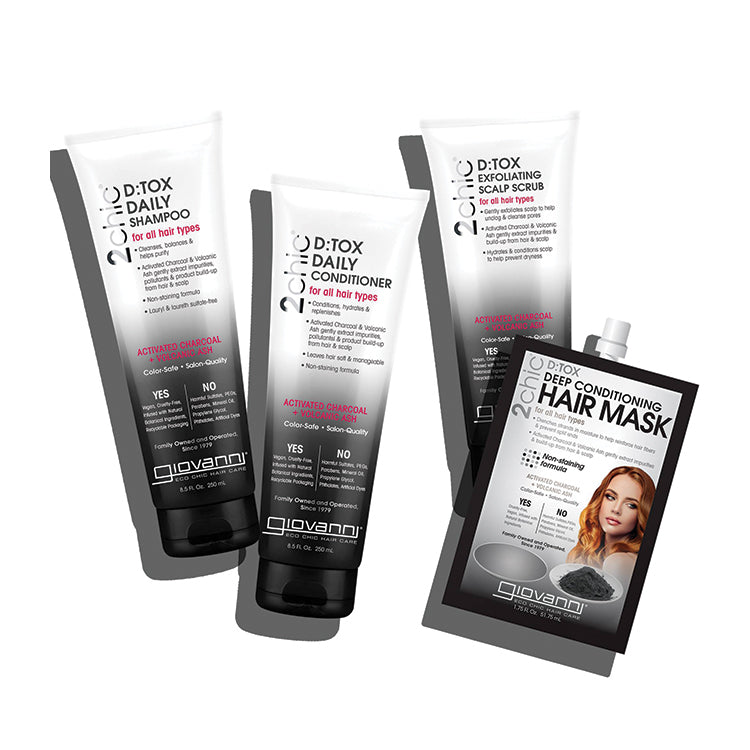 Activated Charcoal & Volcanic Ash - Detox Daily Conditioner