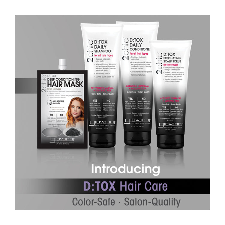 Activated Charcoal & Volcanic Ash - Detox Daily Conditioner