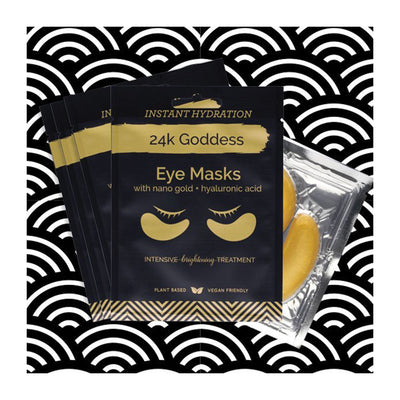 Active Gold Eye Mask - 24k Goddess Four Pack