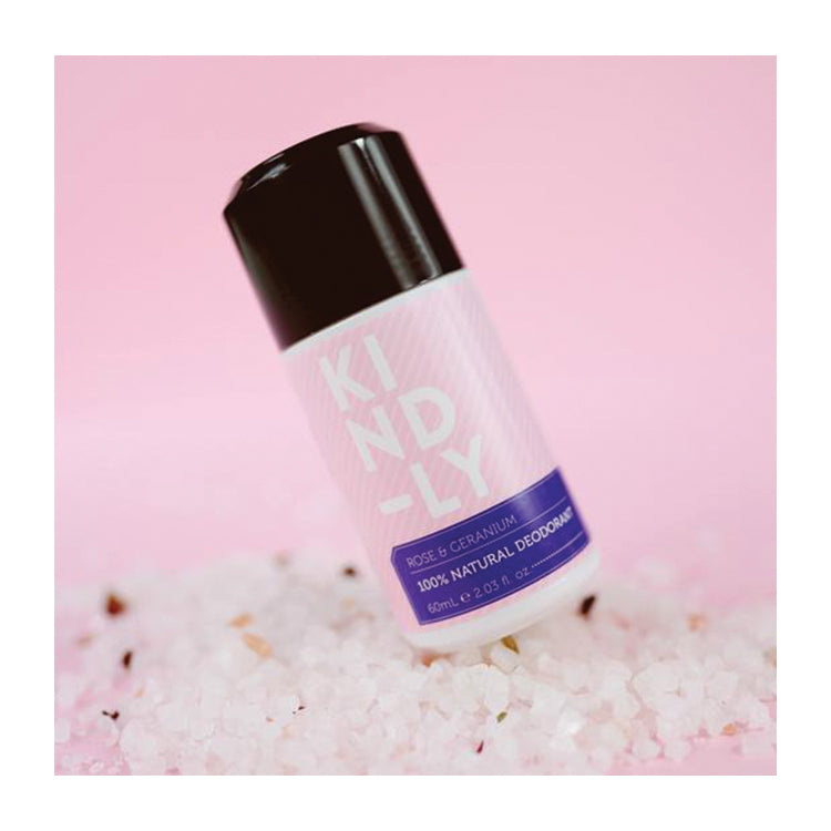 Rose & Geranium - 100% Natural Deodorant