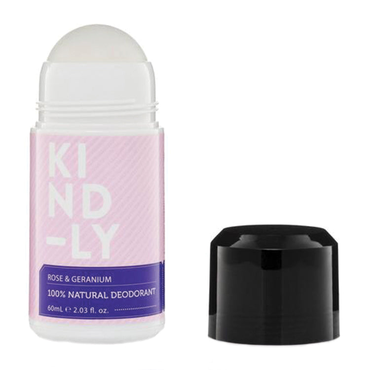 Rose & Geranium - 100% Natural Deodorant
